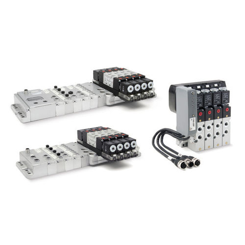 Штекерный распределительный блок - 3 series - CAMOZZI AUTOMATION - с выдвижным ящиком / с электрическим управлением / с пневматическим приводом