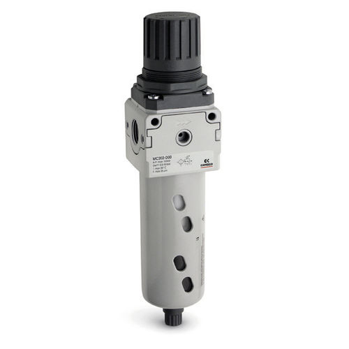 Воздушный фильтр-регулятор - MC series - CAMOZZI AUTOMATION - мембранный / с байонетным креплением / компактный