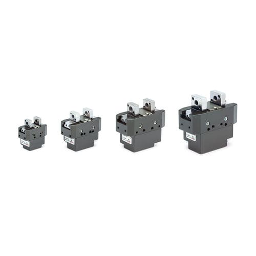 Пневматический захват - CGSP series - CAMOZZI AUTOMATION - параллельный / 2 губки / компактный