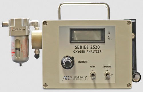 Анализатор для кислорода - ALPHA OMEGA INSTRUMENTS™ 2520™ - Process Insights - двуокиси углерода / электролиты / для наблюдения