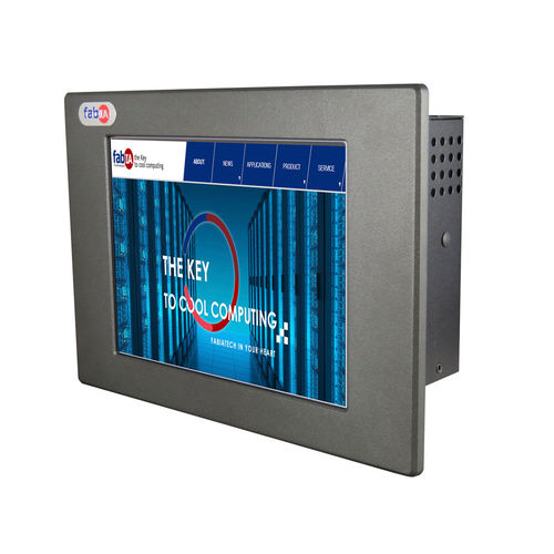 Панельный ПК TFT LCD - FP8084T - FabiaTech - со светодиодной подсветкой / сенсорный / 8,4"