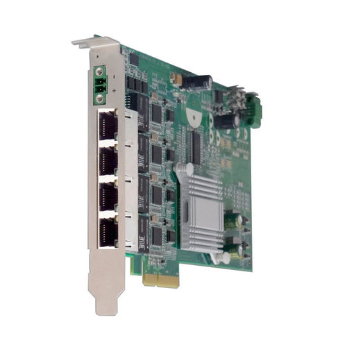 Интерфейсная плата PCI Express - FB4070 - FabiaTech - Gigabit Ethernet / ЛВС / RJ45