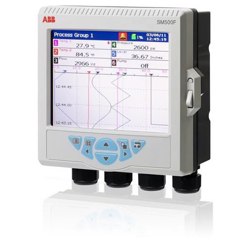 Регистратор без бумаги - SM500F - ABB Measurement & Analytics - для измерения температуры / влажности / Ethernet