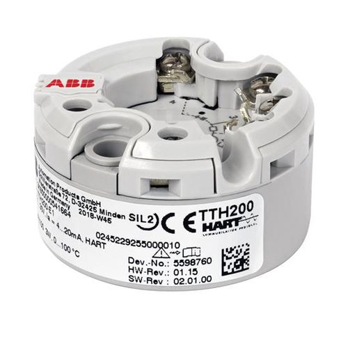 Трансмиттер температуры на головке зонда - TTH200 - ABB Measurement & Analytics - RTD / термопара / HART