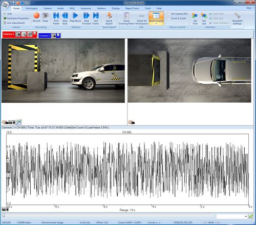 Программное обеспечение для контроля - StreamPix 8 - EHD imaging - движения 3D / для обработки изображений / для диагностики