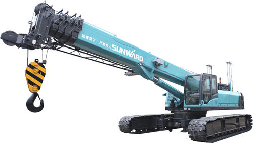 Гусеничный башенный кран - SWTC16 - SUNWARD INTELLIGENT EQUIPMENT CO.,LTD. - для подъема / гидравлический