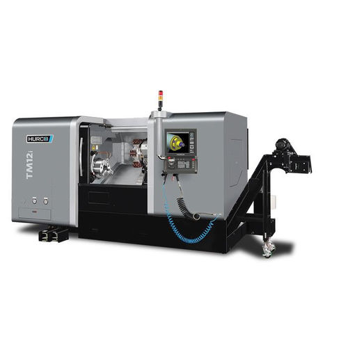Токарный станок ЧПУ - TM 12i - Hurco GmbH Werkzeugmaschinen - 2 оси / универсальный / 12 инструментов