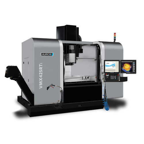 5-осный Обрабатывающий центр ЧПУ - VMX 42SRTi - Hurco GmbH Werkzeugmaschinen - вертикальный / с поворотным столом / SK40