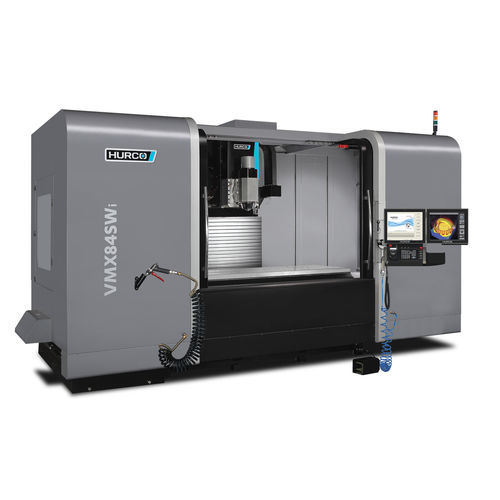 Обрабатывающий центр ЧПУ 5 осей - VMX 84SWi - Hurco GmbH Werkzeugmaschinen - вертикальный / SK40 / 40 инструментов