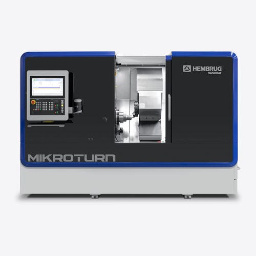 Токарный станок ЧПУ - Mikroturn® - DANOBATGROUP - гидростатический / с двумя стержнями / для длинных деталей