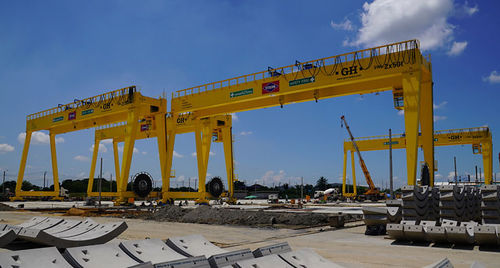 Козловой кран на рейке - GH Cranes & Components - для сборных строительных площадок / для метро / для гражданского строительства