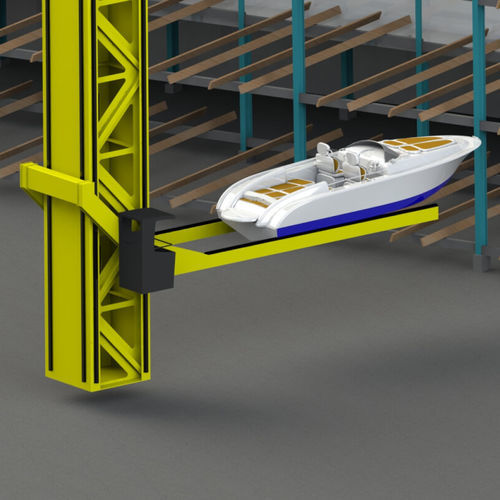 Монтируемый козловой кран на потолок - GH Cranes & Components - на рейке / для использования на морских судах / для разгрузки судна