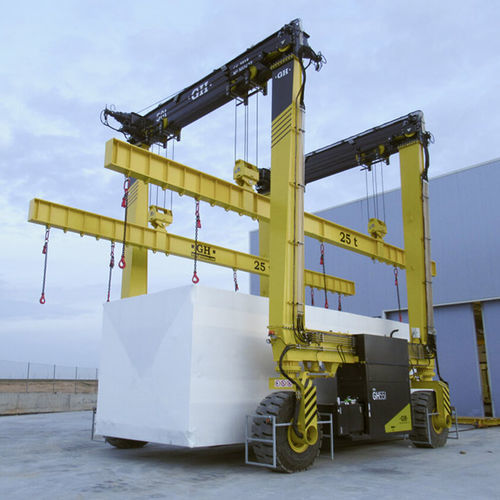 Самоходный козловой кран - GH Cranes & Components - для контейнера / для сборных строительных площадок / для гражданского строительства