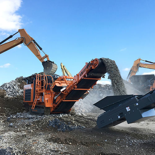 Камнедробилка с ударной гидравлической системой - R900 - Rockster Austria International GmbH - мобильная / гусеничная / высокая производительность