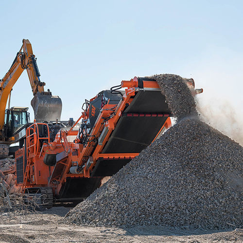 Камнедробилка с ударной гидравлической системой - R1100DS - Rockster Austria International GmbH - мобильная / первичная / высокая производительность