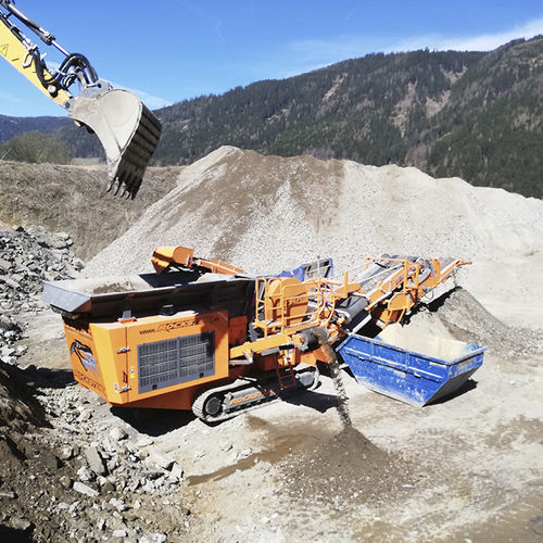 Щековая камнедробилка - R800 - Rockster Austria International GmbH - мобильная / высокая производительность / первичная