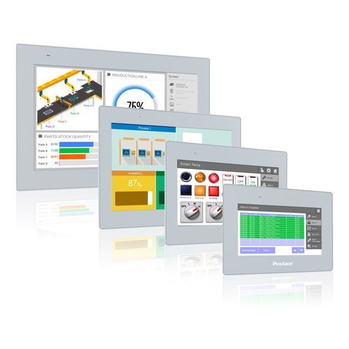 HMI с резистивным сенсорным экраном - ET6000 series - Pro-face - встраиваемый / 800x480 / 1024x600