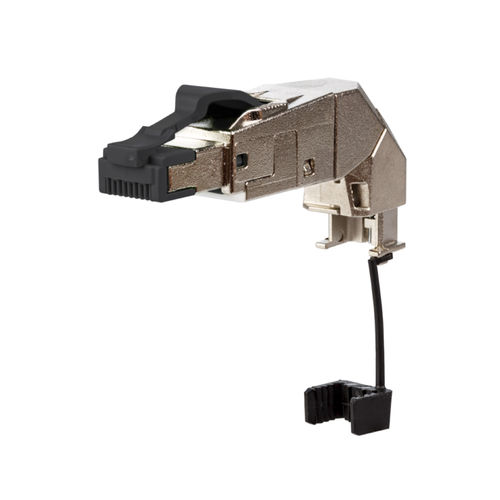 Соединитель для передачи данных - C6A RJ45 - METZ CONNECT - RJ45 / из литого под давлением цинка / для использования в промышленности
