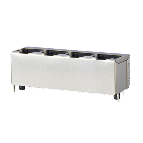 Соединитель для передачи данных - AJT52D, 8P/8C - METZ CONNECT - RJ45 / внутренняя резьба / для печатной платы