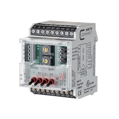 Цифровой модуль входа/выхода - BMT-TP BACnet MS/TP - METZ CONNECT - BACnet / с релейным выходом / 6 цифровых входов