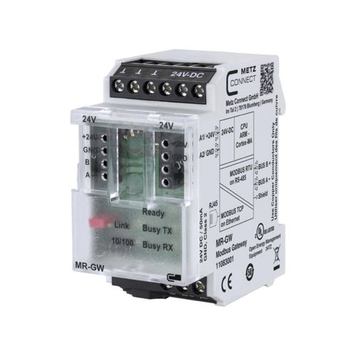 Маршрутизатор для передачи данных - Modbus RTU - METZ CONNECT - Ethernet / RS485 / Modbus TCP