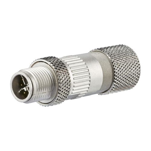 Соединитель для передачи данных -  MNF881A315-0001 - METZ CONNECT - M12 с X-кодом / из литого под давлением цинка / для применения в железнодорожной отрасли