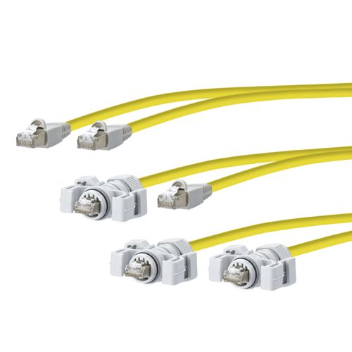 Коммутационный шнур RJ45 - 141N1AAABBBXX - METZ CONNECT - CAT 6
