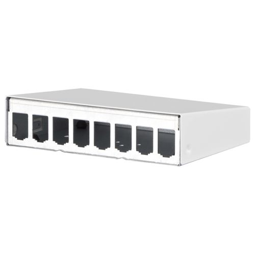 Корпус для монтажа в стену - 130861-0802-E - METZ CONNECT - для письменного стола / для укладки с выступом / модульный