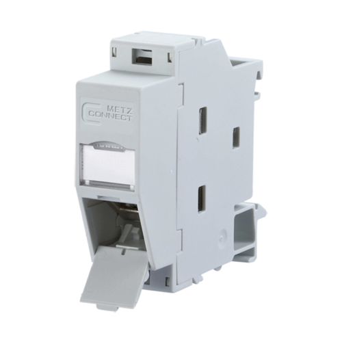 Соединитель для передачи данных - 1309A07003-E - METZ CONNECT - RJ45 / для DIN-рейки / IEC