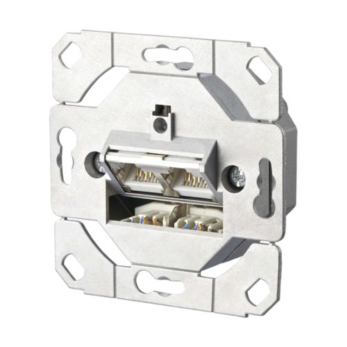 Соединитель для передачи данных -  130C381200-I - METZ CONNECT - RJ45 / розетка / из литого под давлением цинка