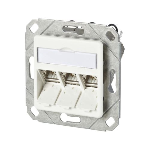Соединитель для передачи данных - 130B11D31102-E - METZ CONNECT - RJ45 / розетка / из литого под давлением цинка