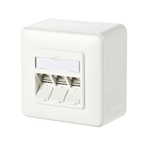 Соединитель для передачи данных - 130B11D30002-E - METZ CONNECT - RJ45 / из литого под давлением цинка