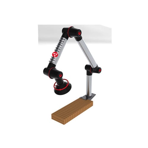 Настенный всасывающий рукав - LAB - AERSERVICE EQUIPMENTS SRL - гибкий / шарнирный / для дыма