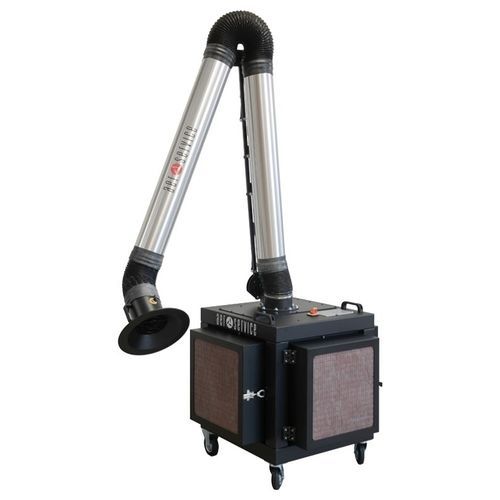 Портативный дымоуловитель - ICAF - AERSERVICE EQUIPMENTS SRL - для сварки / с активным угольным фильтром / с сухой фильтрацией