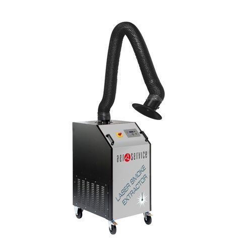 Портативный дымоуловитель - UNI 2.2 C W3 - AERSERVICE EQUIPMENTS SRL - для сварки / лазер / с активным угольным фильтром