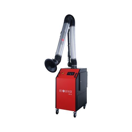 Портативный дымоуловитель - UNI 2.2 E  series - AERSERVICE EQUIPMENTS SRL - для сварки / с активным угольным фильтром / с сухой фильтрацией