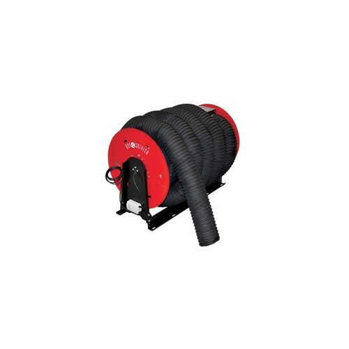 Наматывающее устройство для шланга - ARHM series - AERSERVICE EQUIPMENTS SRL - моторизованное / для выхлопных газов / фиксированное