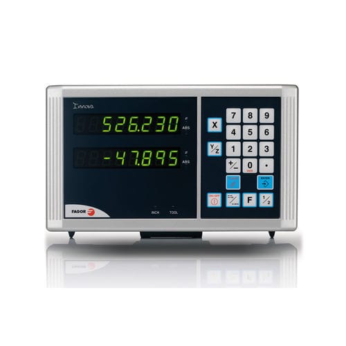Индикатор положения - DRO 20i E - FAGOR - цифровой / LED / для установки на панель