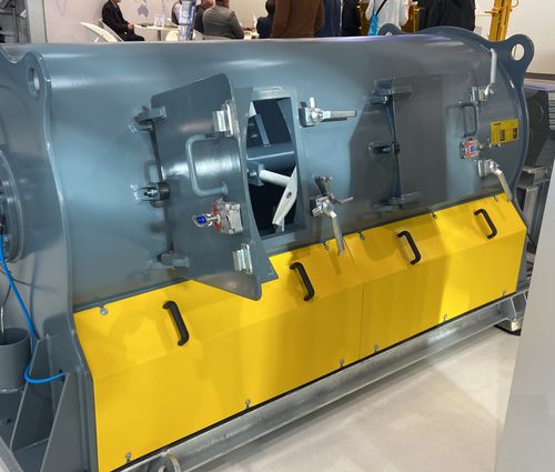 Гидравлическая мельница для строительного раствора - MEH - ARCEN ENGENHARIA, S.A. - горизонтальная / мощная