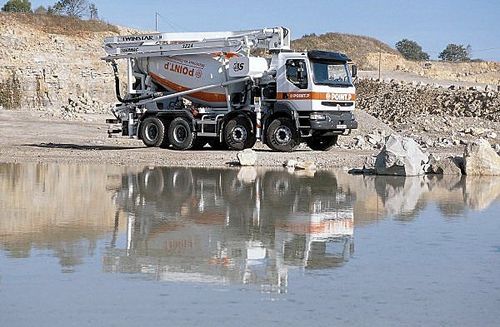 Бетоносмеситель с насосом для бетона - 73 m³/h, max. 24 m | TWINSTAR 3Z24 - SERMAC S.p.A.