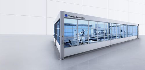 Роботизированная ячейка для сгибания - TruBend Cell 5000 series - TRUMPF machines & systems - для измерений / сцепления