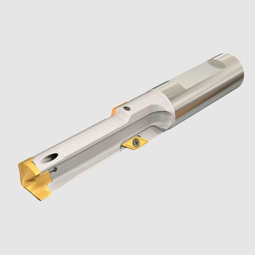 Сверло с пластинами - DCT series - ISCAR Tools - многоцелевое / из углеводорода / с покрытием