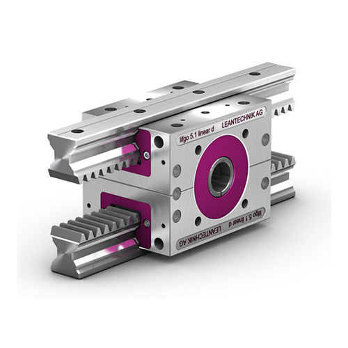 Зубчатый привод - lifgo® linear double - LEANTECHNIK AG