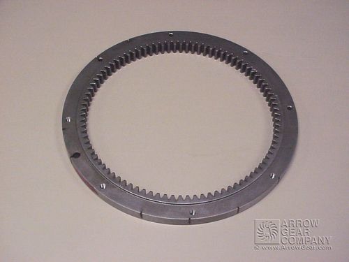 Прямая зубчатая передача - Arrow Gear Company - с прямозубым зацеплением / с фланцем / из стали