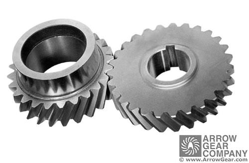 Спиральная зубчатая передача - Arrow Gear Company - со ступичным узлом
