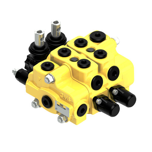 Секционный гидравлический распределитель - 50L GS series - GMS Hydraulic Components - с выдвижным ящиком / с контролируемым приводом