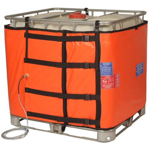 Нагревательное одеяло по индивидуальному заказу - LMK Thermosafe Ltd - ATEX / из силикона / для контейнера IBC