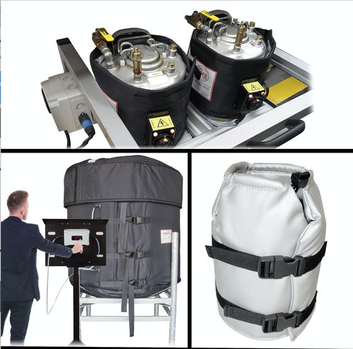 Электрическое нагревательное одеяло - LMK Thermosafe Ltd - для газового баллона / для контейнера IBC / для бочек