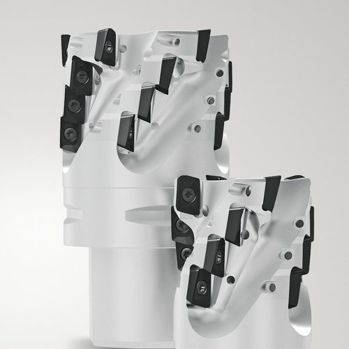Фрезер два размера - Helical Turbo 10 series - SECO TOOLS - с пластинами / для профилирования / высокоэффективный
