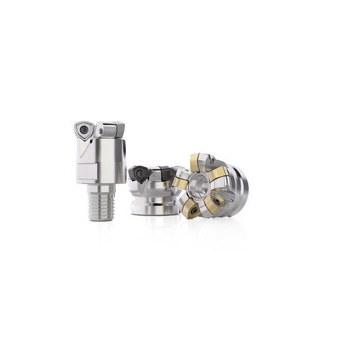 Фрезер два размера - Highfeed 6 series - SECO TOOLS - с пластинами / копировальный / режущая кромка